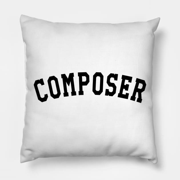 Composer Pillow by KC Happy Shop