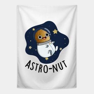 Astro-nut Cute Nut Astonaut Pun Tapestry