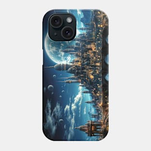 Fantasy City From a Forgotten Age - Landscape Phone Case