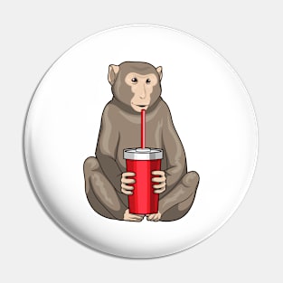 Monkey Drinking mug Pin