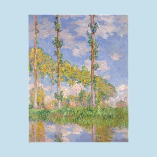 Poplars in the Sun - Claude Monet T-Shirt