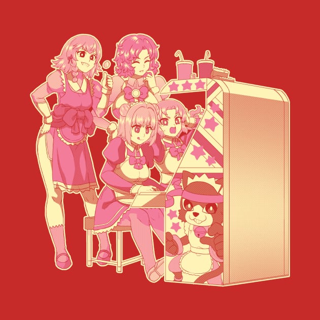 Maid Arcade by CoinboxTees