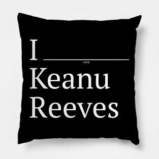 keanu reeves throw pillows