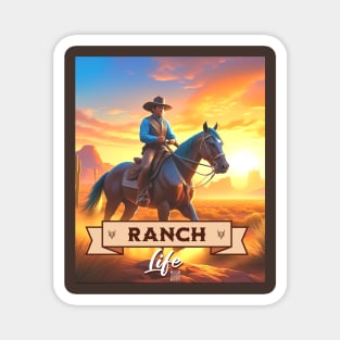 Ranch Life Magnet