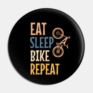 Eat sleep bike repeat Pin