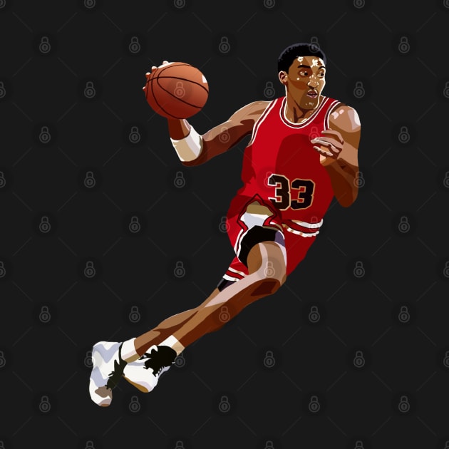 Scottie Pippen by Webbed Toe Design's