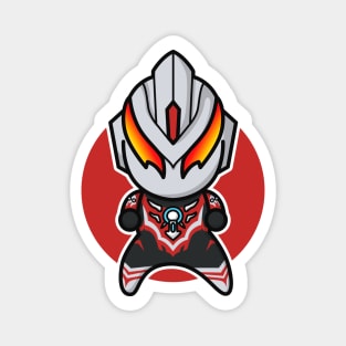 Ultraman Orb Thunder Breastar Chibi Style Kawaii Magnet