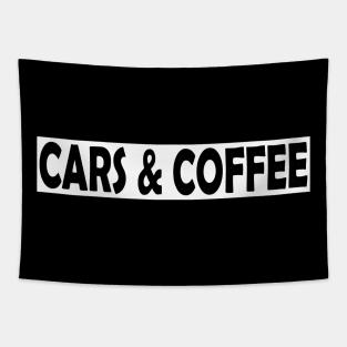 CARS & COFFEE Tapestry