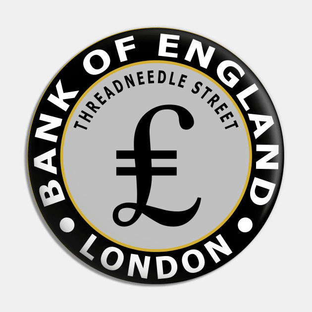 The Bank of England Pin by Lyvershop