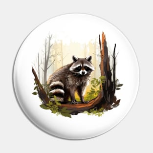 Raccoony Cuteness Pin