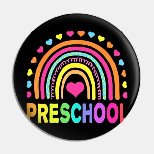 Preschool  Girls  Kids Teacher Back To School Pin