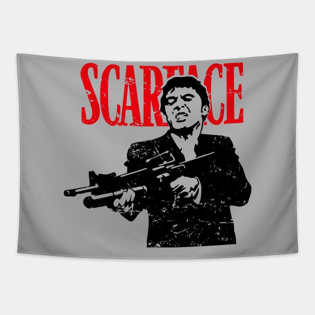 Tony Montana - Scarface Tapestry by kolovose