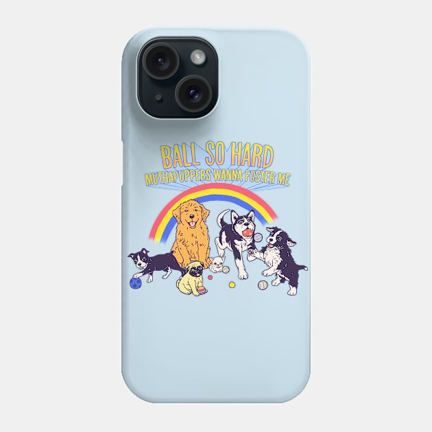 Puppies At Play Phone Case by Hillary White Rabbit