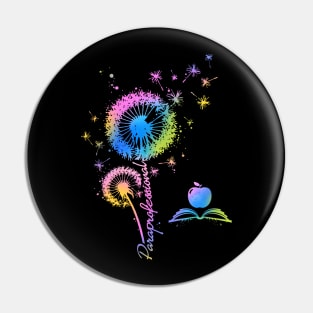 Paraprofessional Dandelion Pin