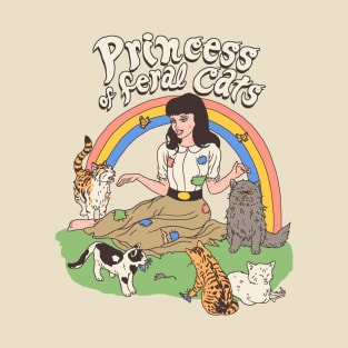 Princess Of Feral Cats T-Shirt