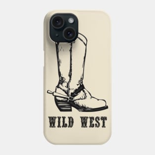 Western Era - Wild West Cowboy Boots 2 Phone Case