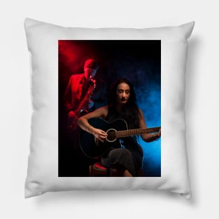 Guitarist and Saxophonist Pillow