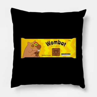 Wombat Biscuits Packaging Design Pillow