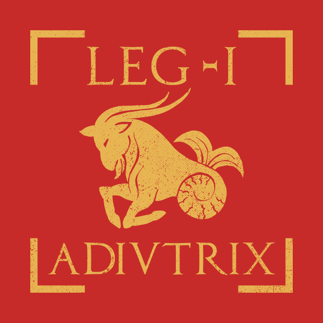 Legio I Adiutrix Capricorn Emblem Roman Legion by zeno27