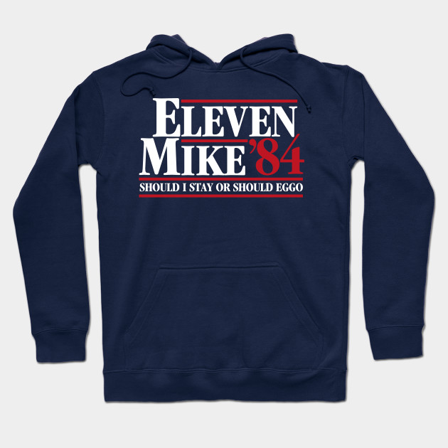 Eleven Mike 84 Should I Stay Or Should Eggo Stranger Things 2