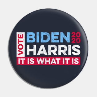 Biden Harris 2020 - It is What it Is Pin