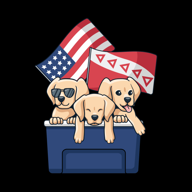 Labradors In USA by TheRealestDesigns