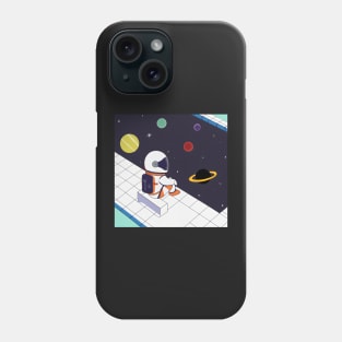 Spaceception: When the Universe Reflects on Itself in Water Phone Case