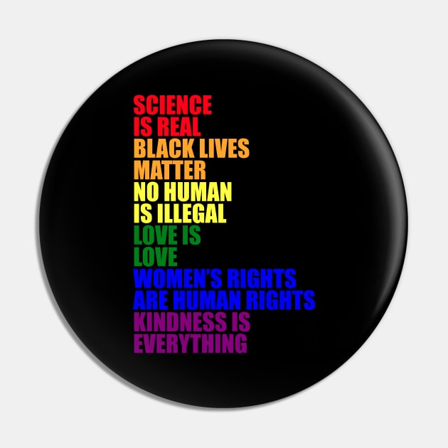 Science is Real Pin by DLEVO