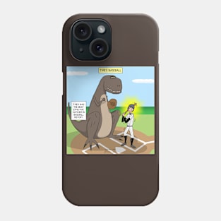 T-Rex Baseball Phone Case