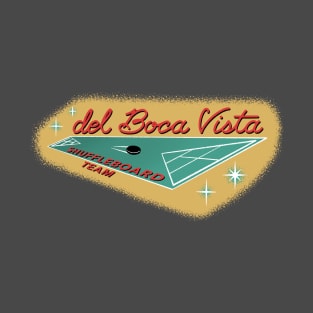 Del Boca Vista Shuffleboard Team T-Shirt