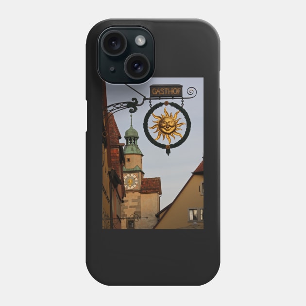 Gasthof Sonne - Rothenburg, Germany Phone Case by Bierman9