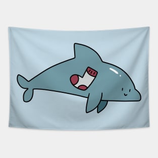 Sock Dolphin Tapestry