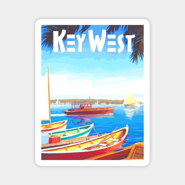 Key West Magnet by Widmore