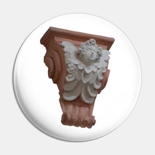 Impression of a Pediment Statue Pin