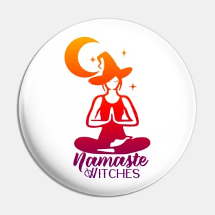 Namaste Witches Pin