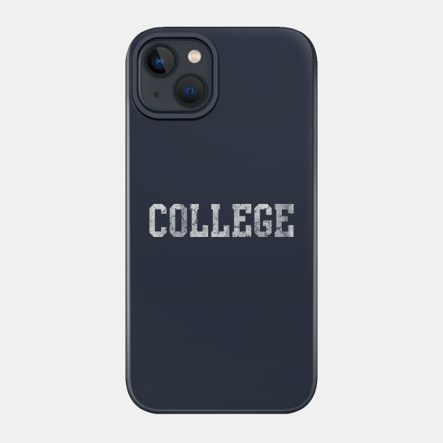 College Retro - College - Phone Case