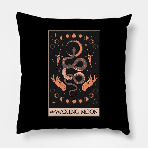 The Waxing Moon Pillow by thiagocorrea