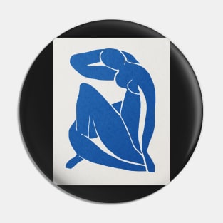 Blue nude, Henri Matisse abstract art Pin