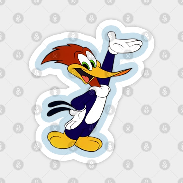 Woody Woodpecker Magnet by offsetvinylfilm