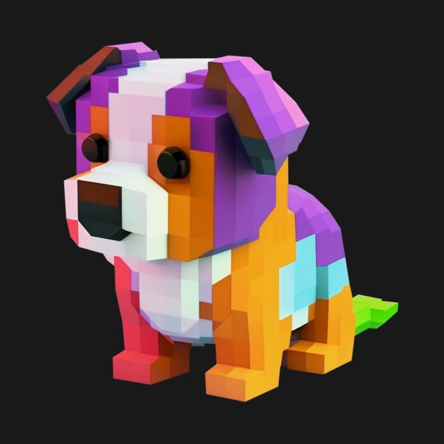 cubedog by retrocolorz