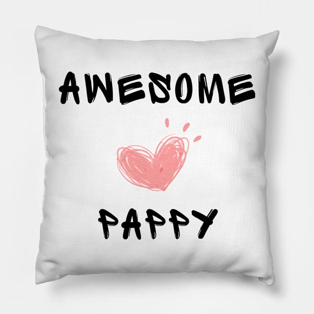 Awesome pappy Pillow by IOANNISSKEVAS