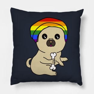 PugPride Pillow