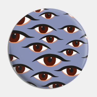 many eyes Pin