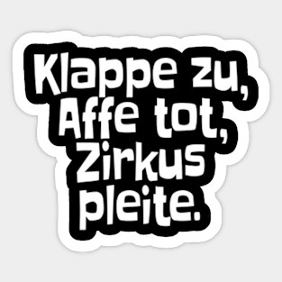 Deutsche Stickers Teepublic