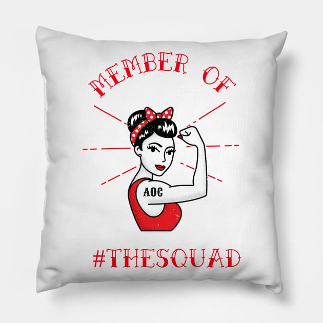 #TheSquad Member Pillow by LiunaticFringe