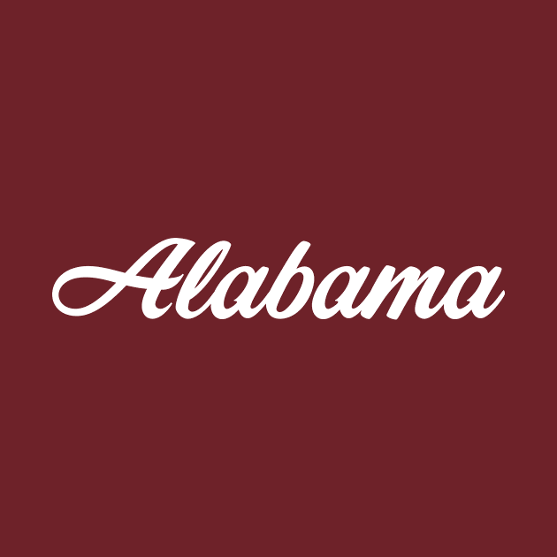 Alabama USA South Geschenk by Super Fresh Art