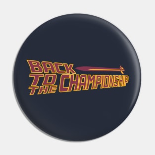 Cleveland Basketball Back To The Championship Pin