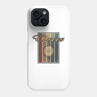 Osees Vynil Silhouette Phone Case