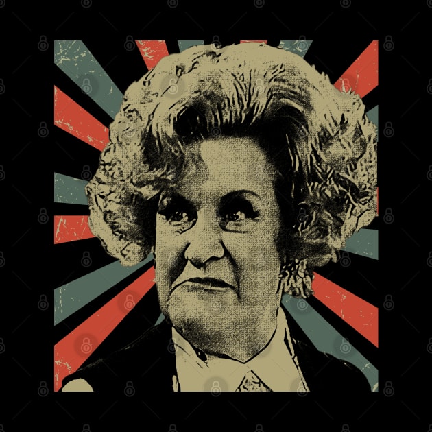 Mrs Slocombe || Vintage Art Design || Exclusive Art by Setipixel