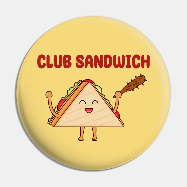 Club Sandwich Pin by chyneyee